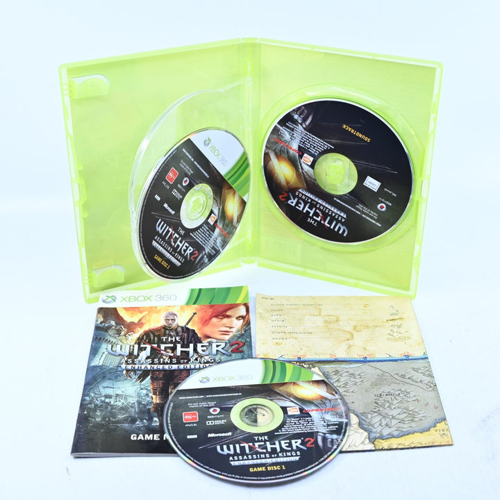 The Witcher 2: Assassins Of Kings - Enhanced Edition - Xbox 360 Game + Manual