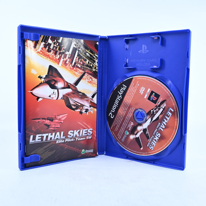 Lethal Skies: Elite Pilot: Team SW - Sony Playstation 2 / PS2 Game + Manual