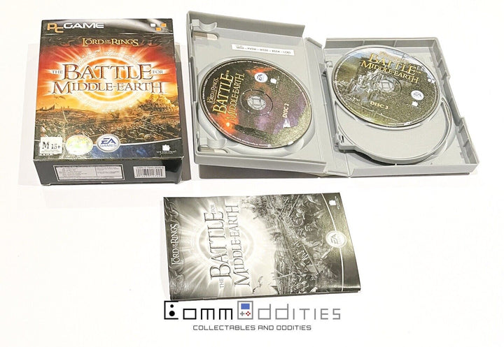 Lord Of The Rings: Battle For Middle Earth - PC Game Big Box 2005 - MINT DISC!