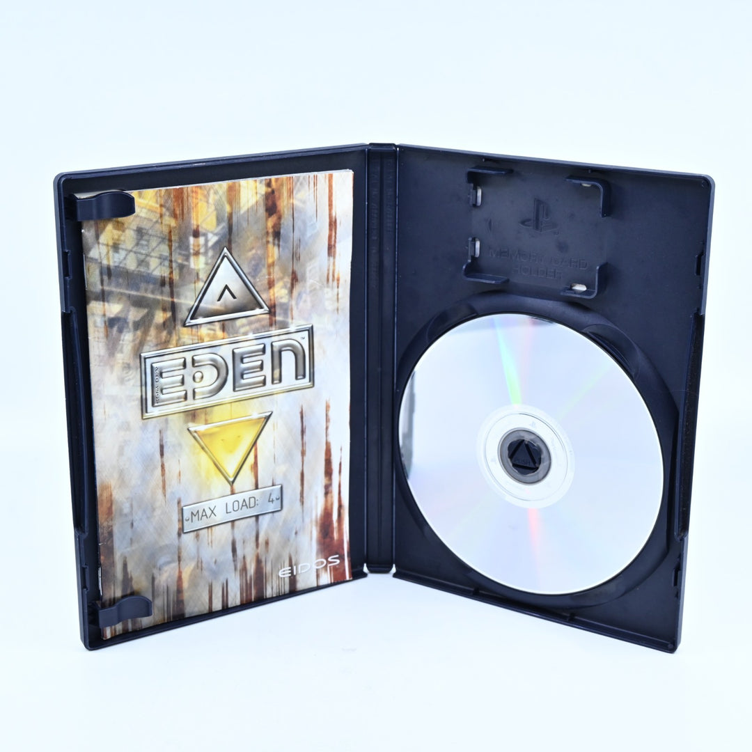 Project Eden - Sony Playstation 2 / PS2 Game + Manual - PAL - MINT DISC!