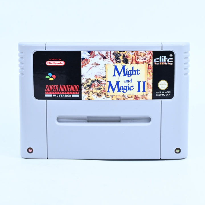 Might and Magic II - Super Nintendo / SNES Boxed Game - PAL - No Manual