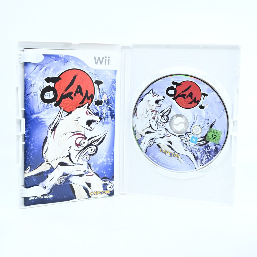 Okami - Nintendo Wii Game + Manual - PAL - MINT DISC!