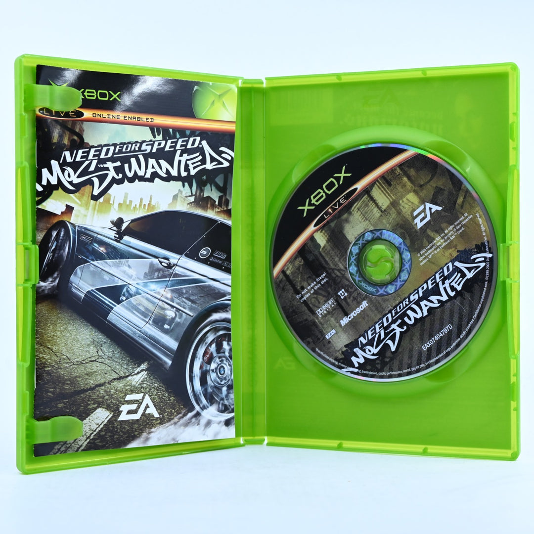 Need for Speed Most Wanted - Original Xbox Game + Manual - PAL - MINT DISC!