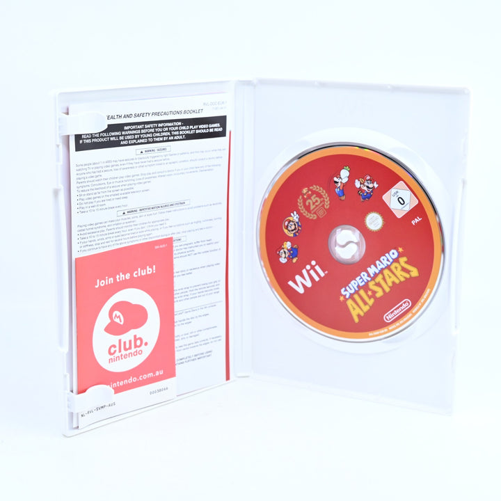 Super Mario All Stars 25th Anniversary Edition - Nintendo Wii Game + Manual