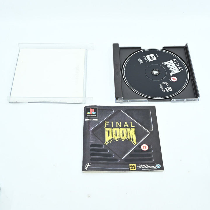 Final Doom + Manual  Sony Playstation 1 / PS1 Game - PAL - MINT DISC!