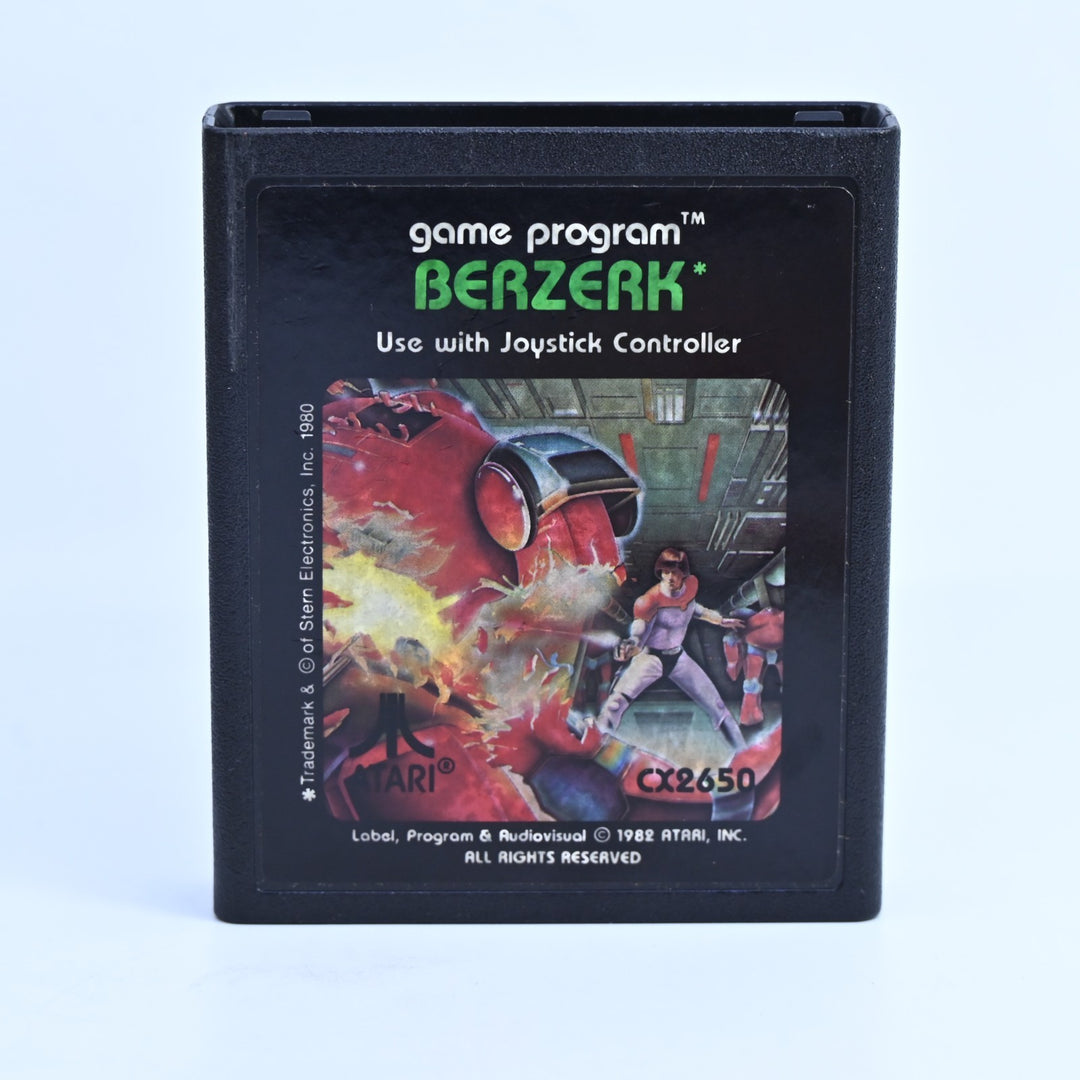 Berzerk - Atari 2600 Boxed Game + Manual - PAL - FREE POST!