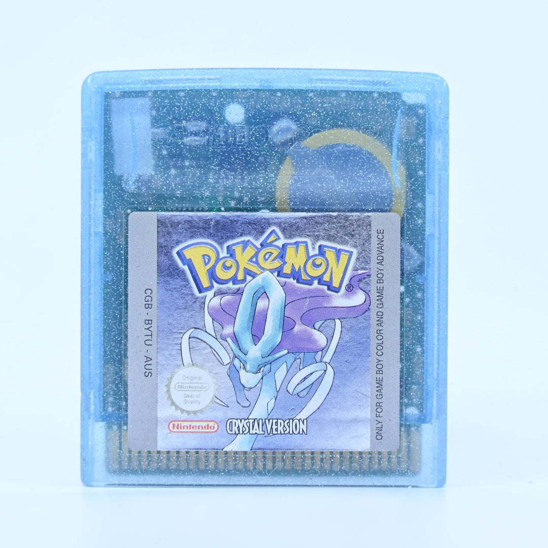 Pokemon Crystal Version - Nintendo Gameboy Color Game - PAL - NEW SAVE BATTERY!