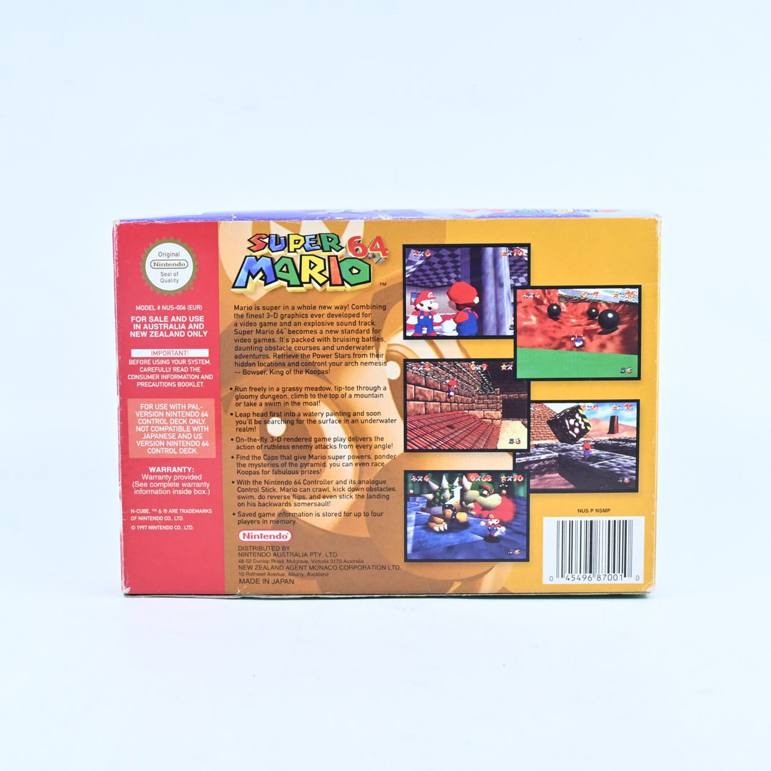 Super Mario 64 - N64 / Nintendo 64 Boxed Game - PAL - FREE POST!