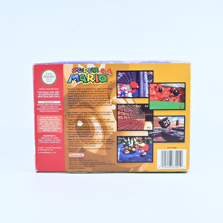 Super Mario 64 - N64 / Nintendo 64 Boxed Game - PAL - FREE POST!