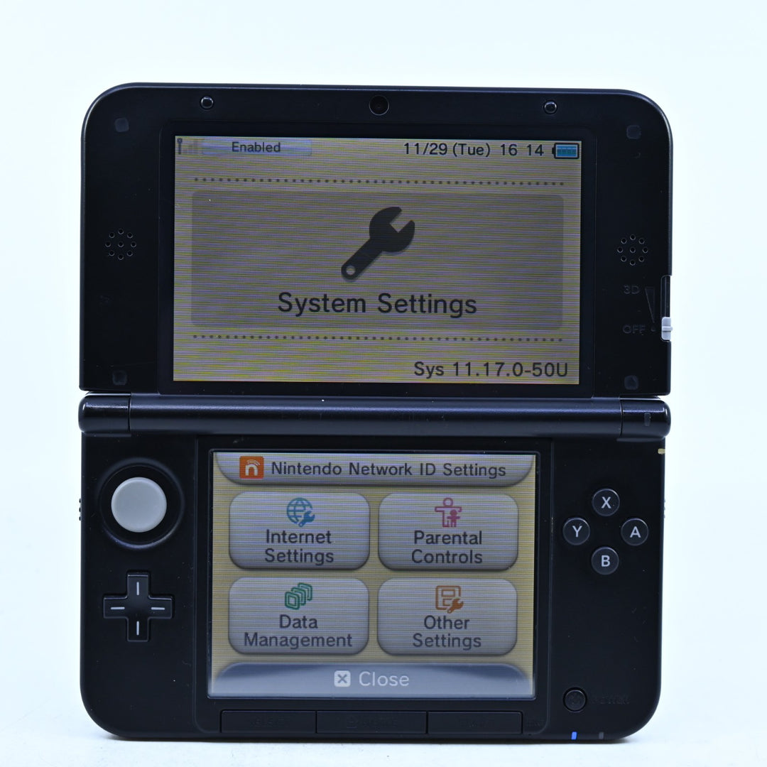 SPR-001(USA) Black - Nintendo 3DS Console XL + 32 GB Card - PAL - FREE POST!
