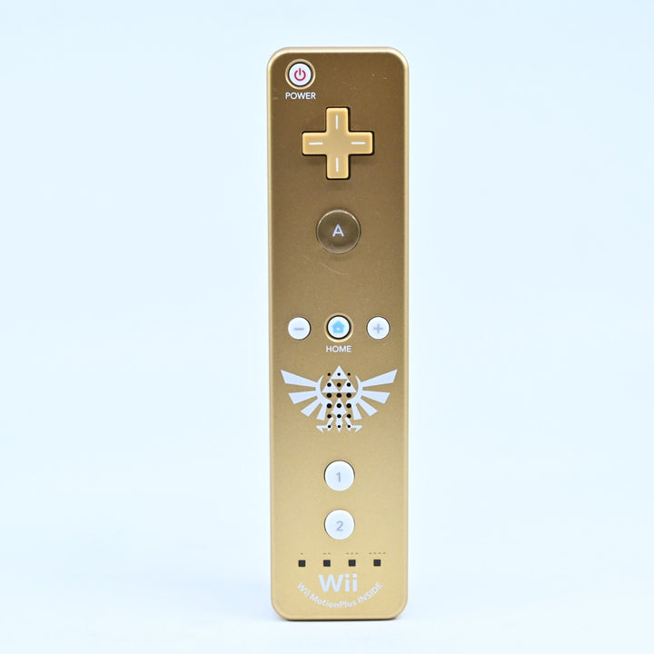 The Legend of Zelda: Skyward Sword Gold Wii Remote - Nintendo Wii Accessory