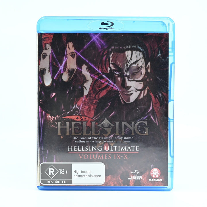 Hellsing Ultimate - Volumes IX-X / 9-10  - Region B - Blu-ray - MINT DISC! Anime