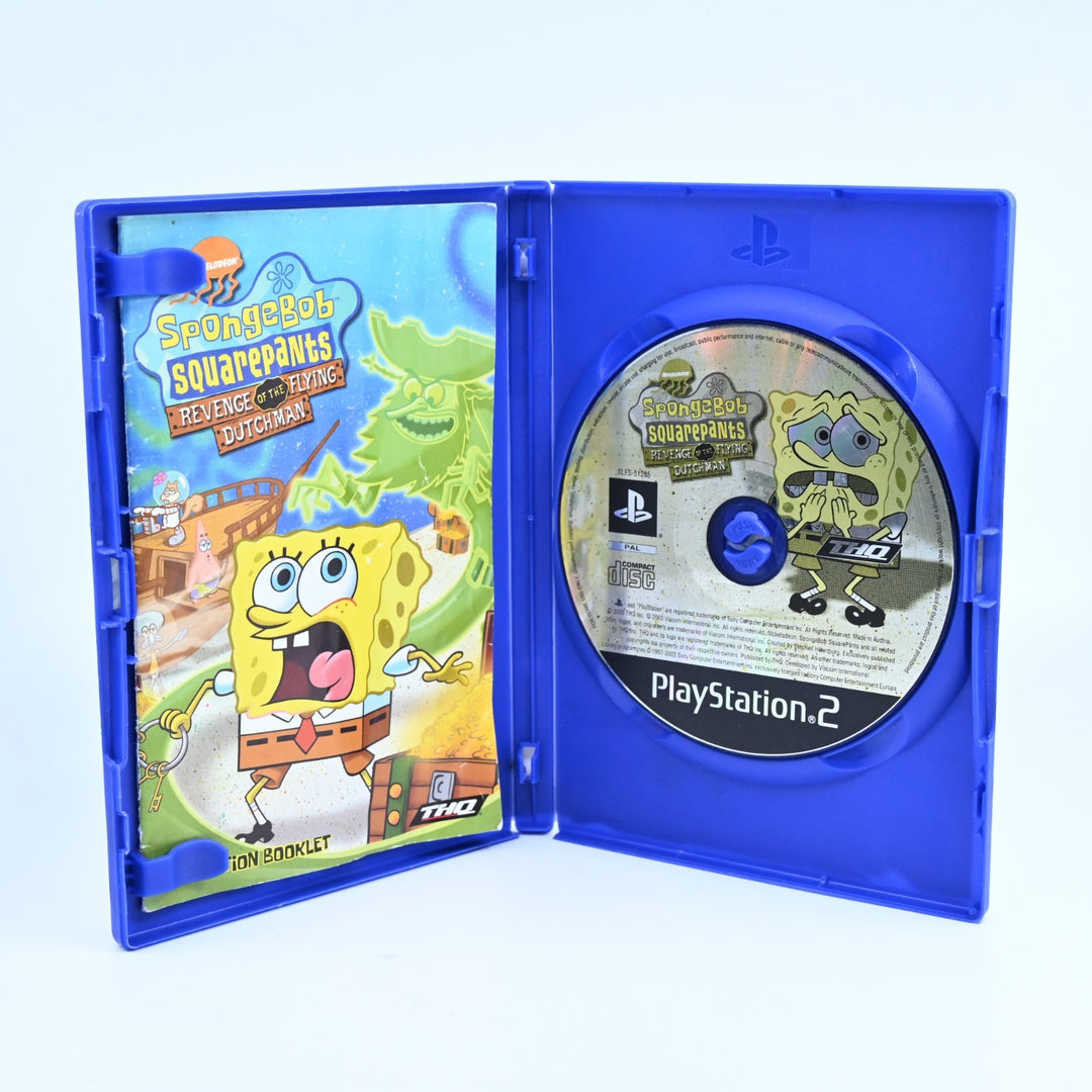 Spongebob Squarepants: Revenge of the Flying Dutchman - PS2 Game + Manual