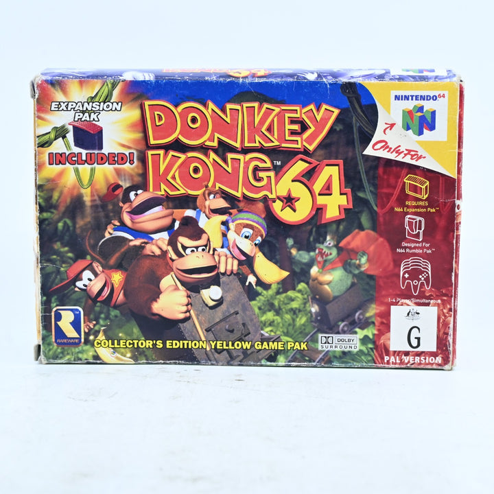 Donkey Kong 64 - N64 / Nintendo 64 Boxed Game - PAL - FREE POST!