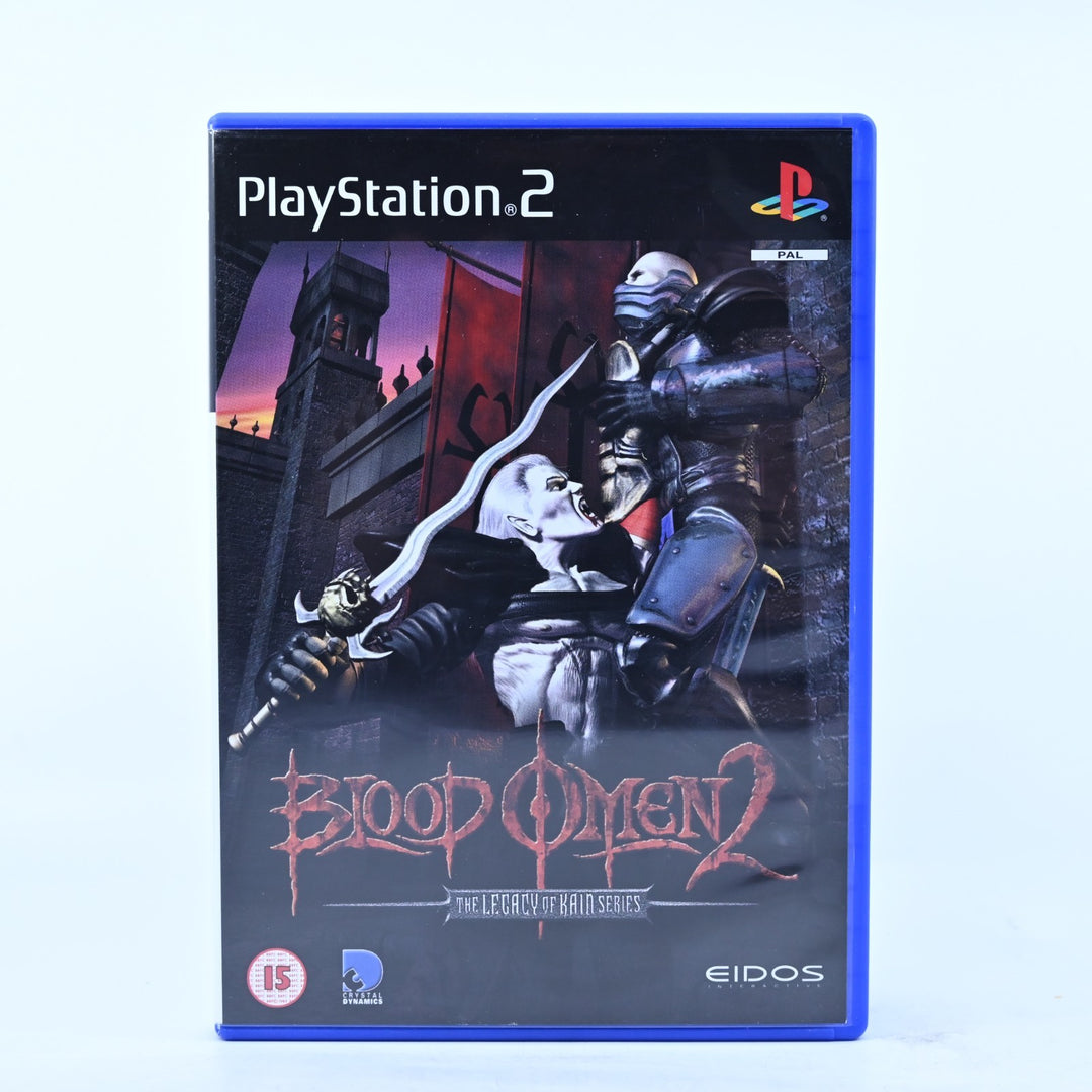 Blood Omen 2 - Sony Playstation 2 / PS2 Game + Manual - PAL - MINT DISC!