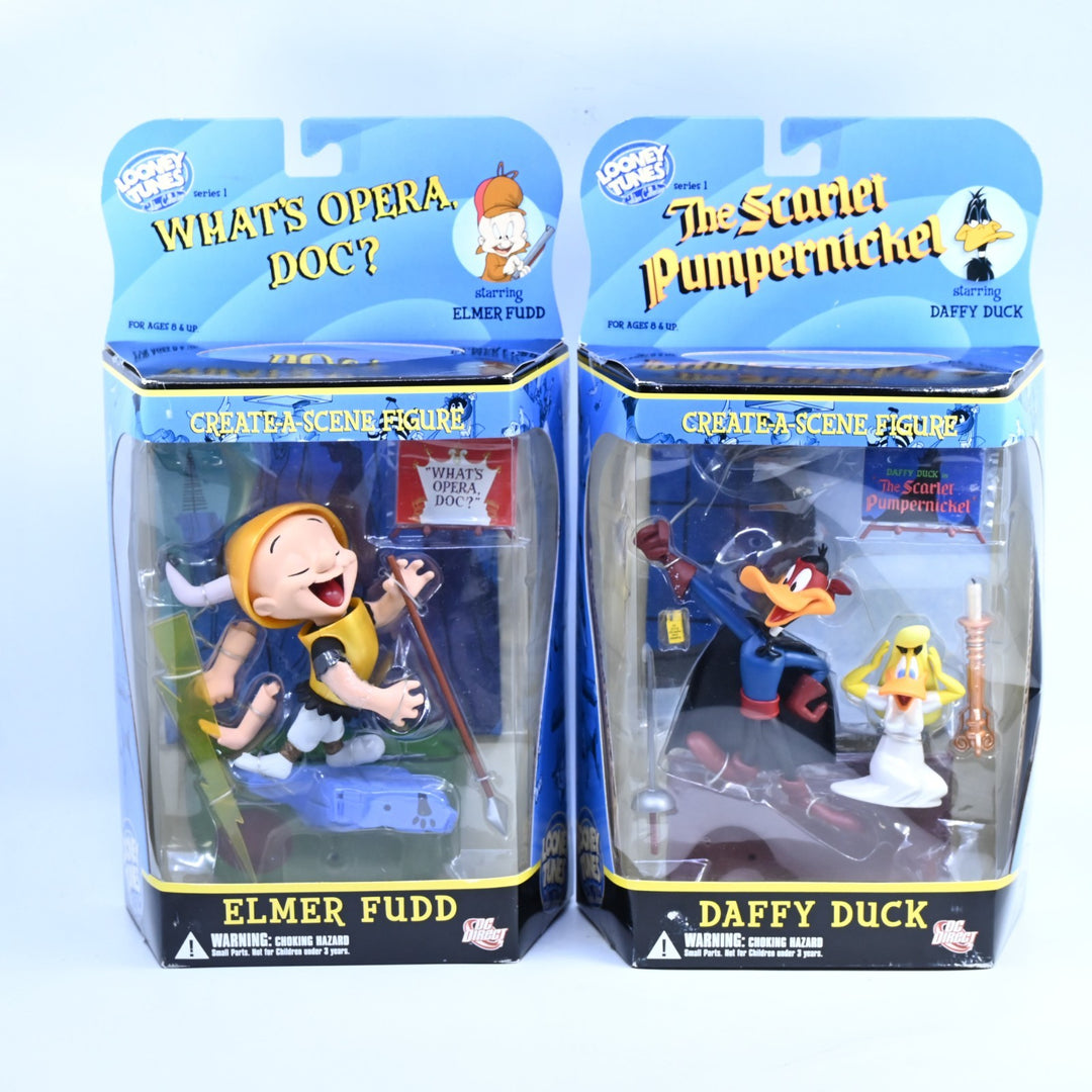 SEALED! Looney Tunes - Create-A-Scene Complete Series 1 Set - DC Direct Figure