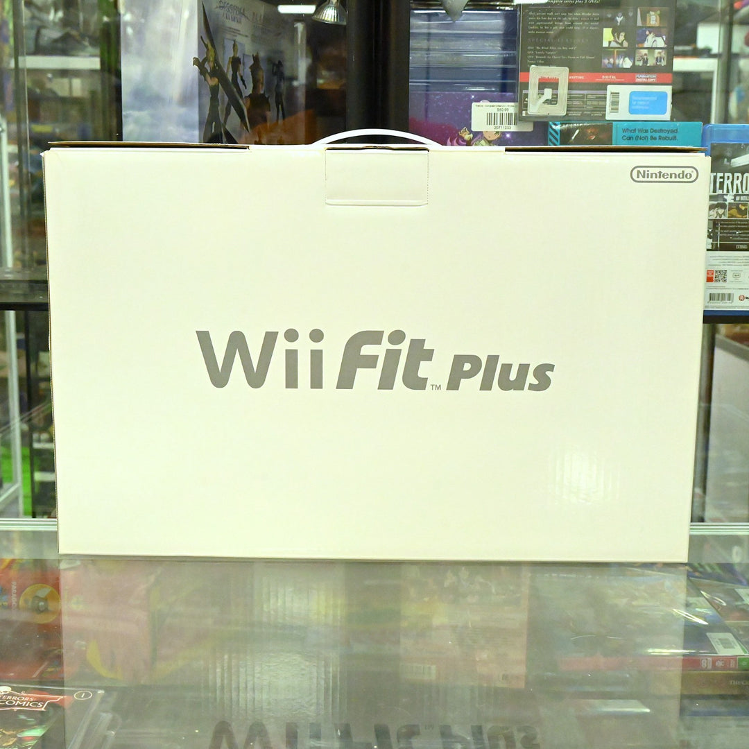 Black Wii Fit Plus Pack - Nintendo Wii Boxed Console - PAL - FREE POST!