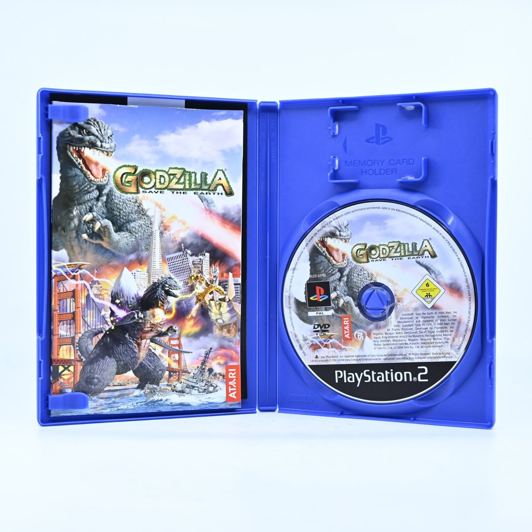 Godzilla: Save the Earth - Sony Playstation 2 / PS2 Game + Manual - PAL
