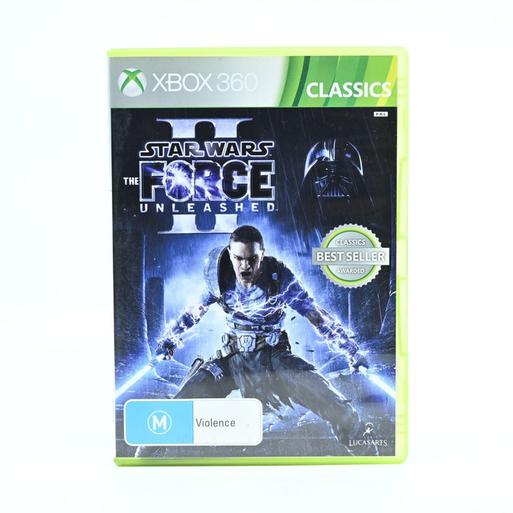 Star Wars: The Force Unleashed II - Xbox 360 Game + Manual - PAL - FREE POST!