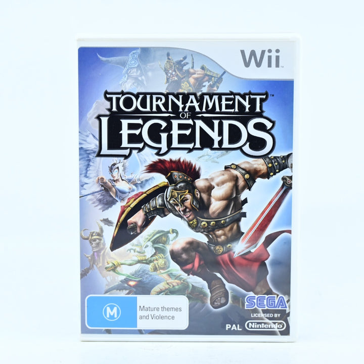 Tournament of Legends - Nintendo Wii Game + Manual - PAL - MINT DISC!