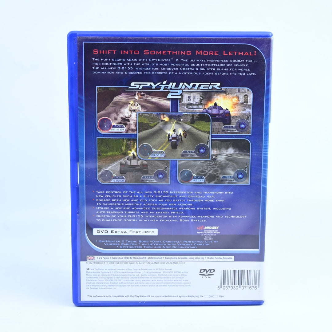 Spyhunter 2 - Sony Playstation 2 / PS2 Game + Manual - PAL - MINT DISC!