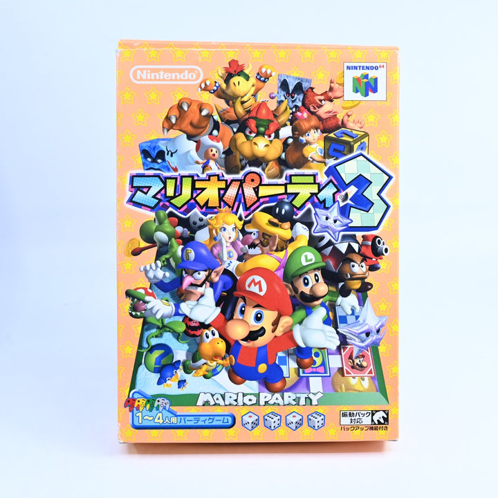 Mario Party 3 - N64 / Nintendo 64 Boxed Game - NTSC-J - FREE POST!