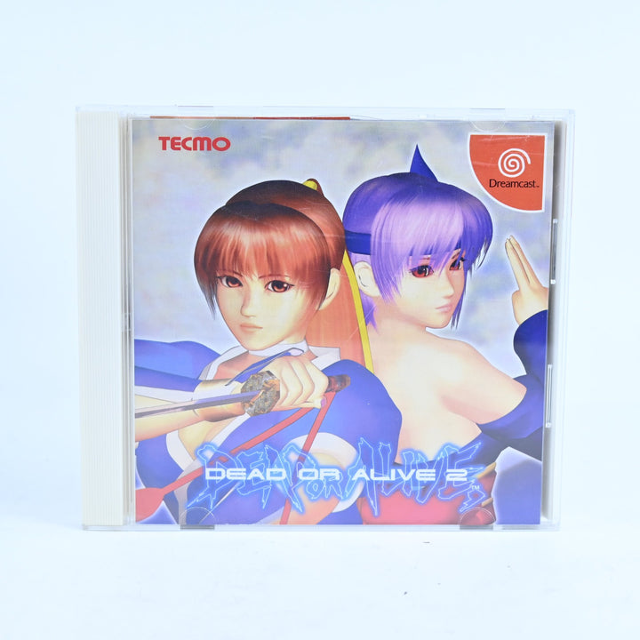 Dead or Alive 2 - Sega Dreamcast Game + Manual - NTSC-J - MINT DISC!