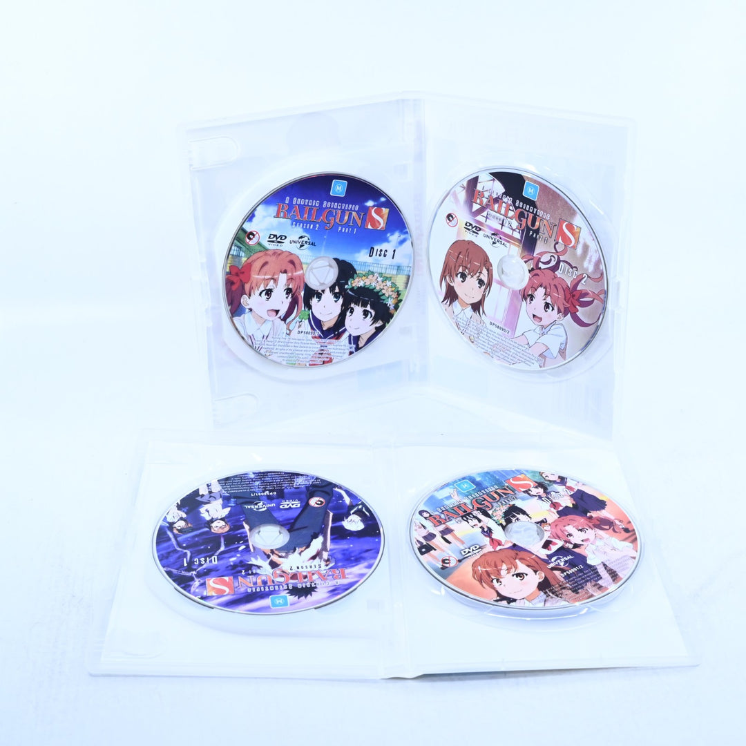 A Certain Scientific Railgun - Seasons 1 & 2 - Region 4 - Anime DVD