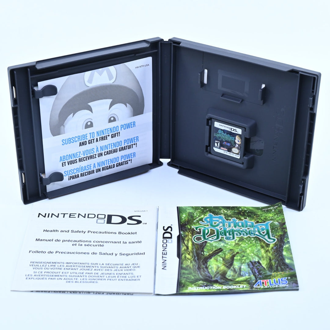 Etrian Odyssey - Nintendo DS Game + Manual - REGION FREE - FREE POST!