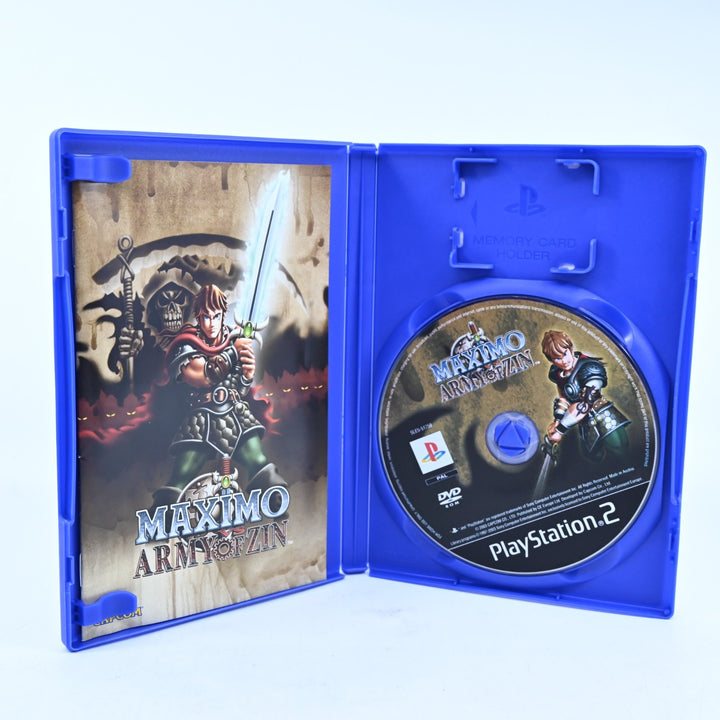 Maximo vs Army of Zin - Sony Playstation 2 / PS2 Game + Manual - PAL - MINT DISC