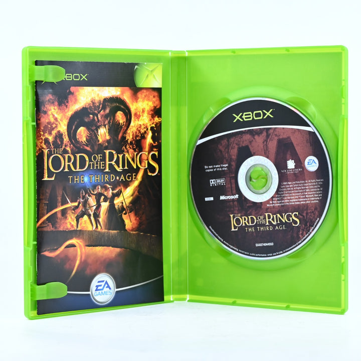 The Lord of the Rings: The Third Age - Original Xbox Game + Manual - MINT DISC!