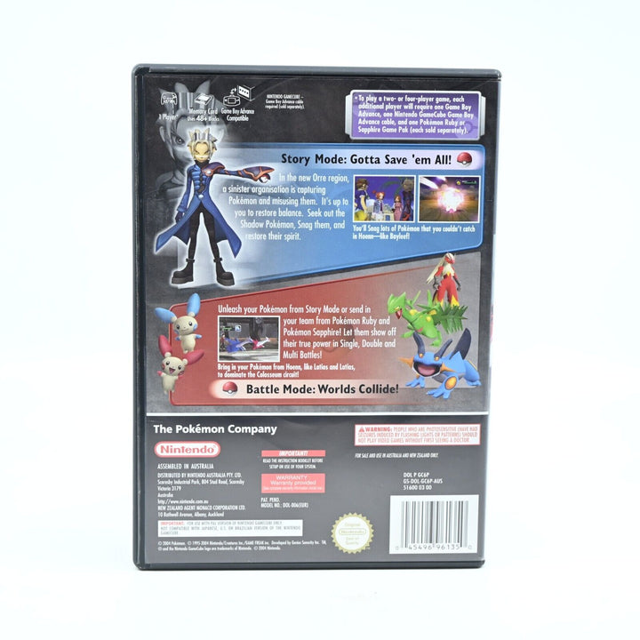 Pokemon Colosseum - Nintendo Gamecube Game + Manual + Memory Card! - PAL