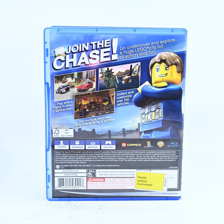 LEGO City Undercover - Sony Playstation 4 / PS4 Game - FREE POST!