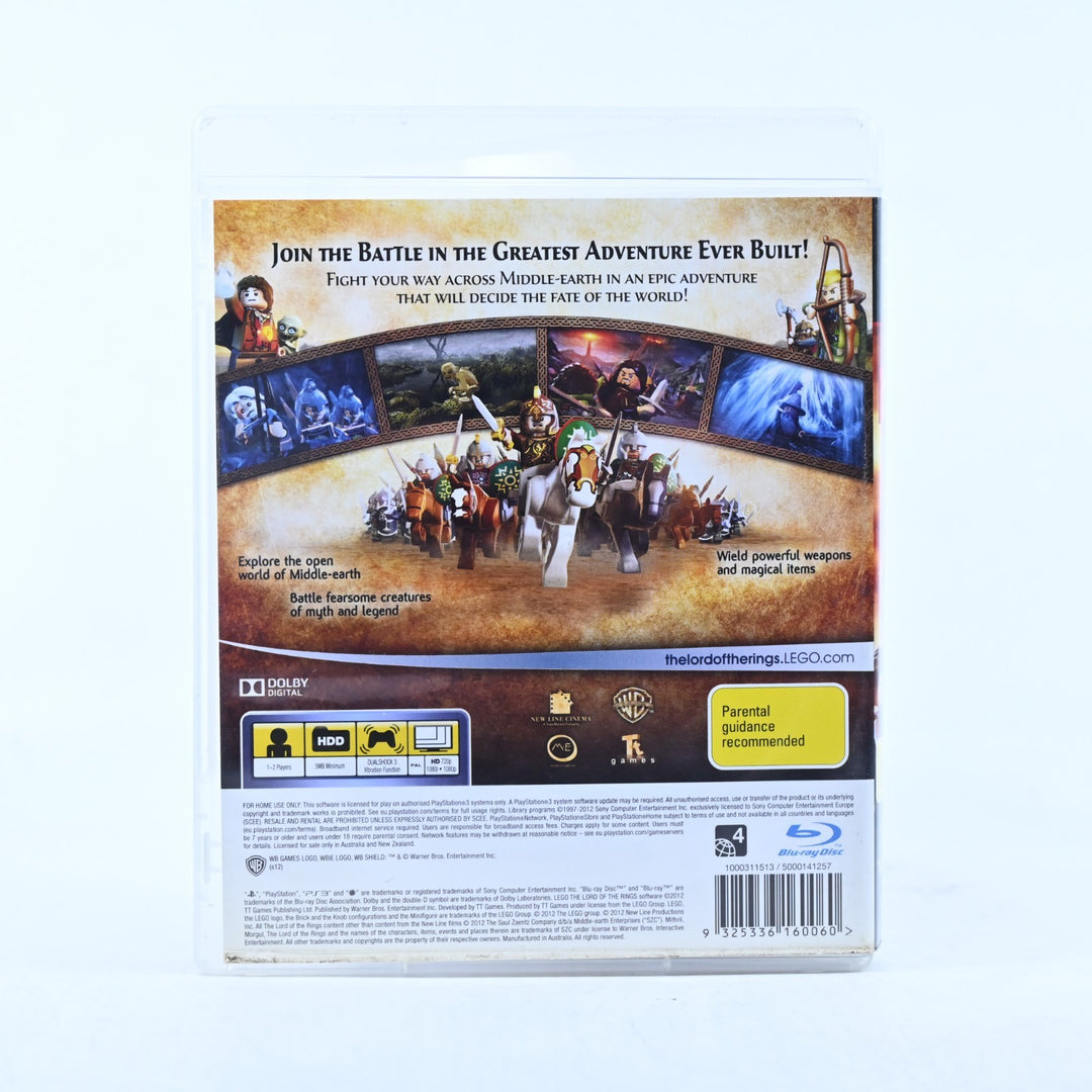 LEGO The Lord of the Rings - Sony Playstation 3 / PS3 Game + Manual - MINT DISC!