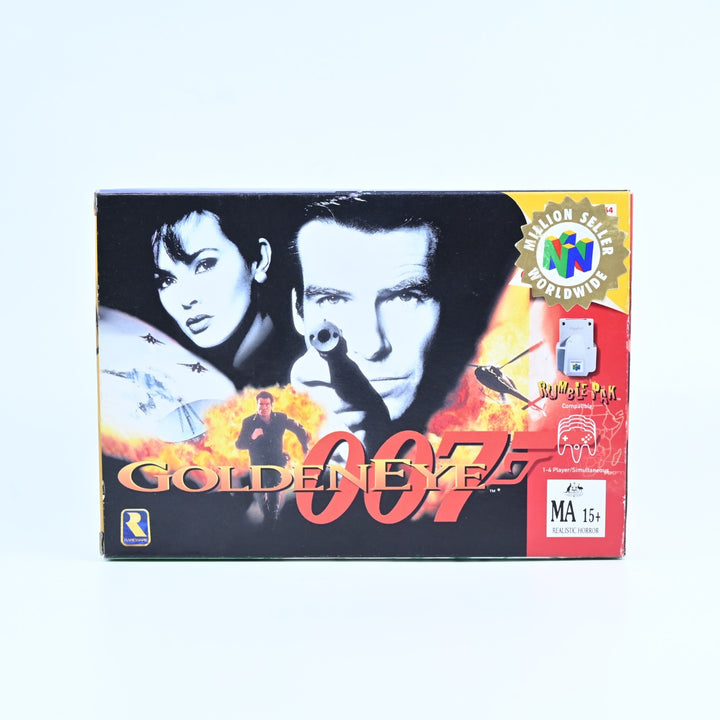 GoldenEye 007 - N64 / Nintendo 64 Boxed Game - PAL - FREE POST!