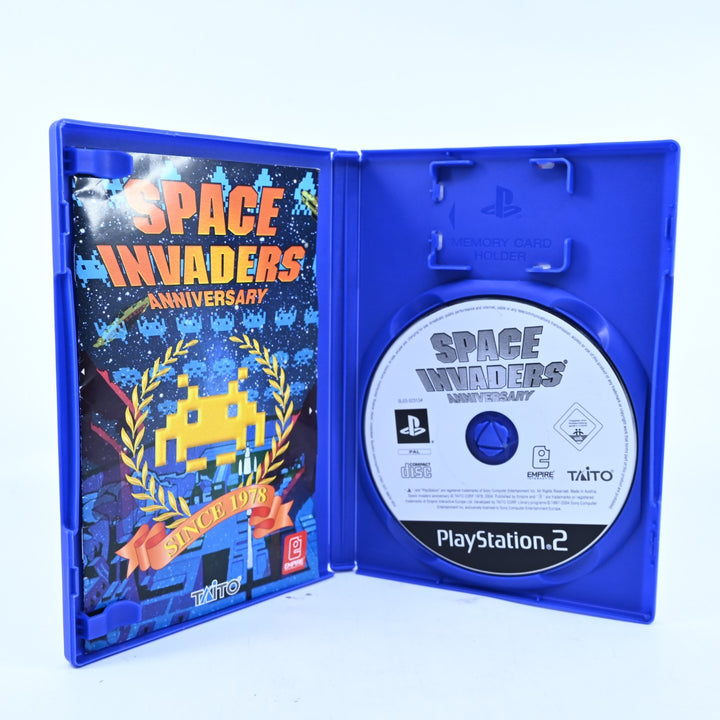 Space Invaders Anniversary - Sony Playstation 2 / PS2 Game + Manual - PAL