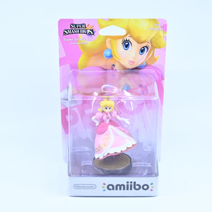 SEALED! Peach Amiibo No. 2 - Super Smash Bros. Collection - Toy