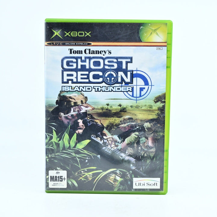 Ghost Recon: Island Thunder - Original Xbox Game + Manual - PAL - FREE POST!