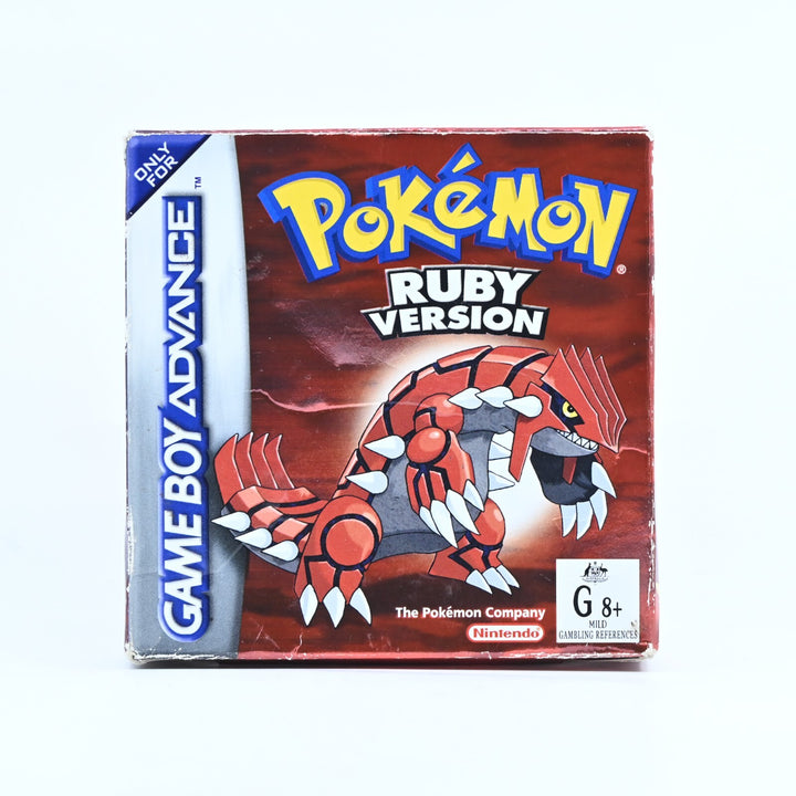 Pokemon Ruby Version - Nintendo Gameboy Advance / GBA Boxed Game - AUS PAL