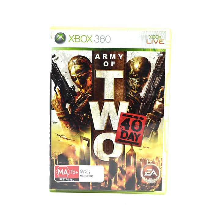 Army of Two: The 40th Day - Xbox 360 Game + Manual - PAL - FREE POST!