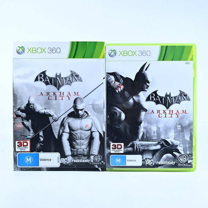 Batman: Arkham City Lenticular Cover - Xbox 360 Game + Manual - MINT DISC!