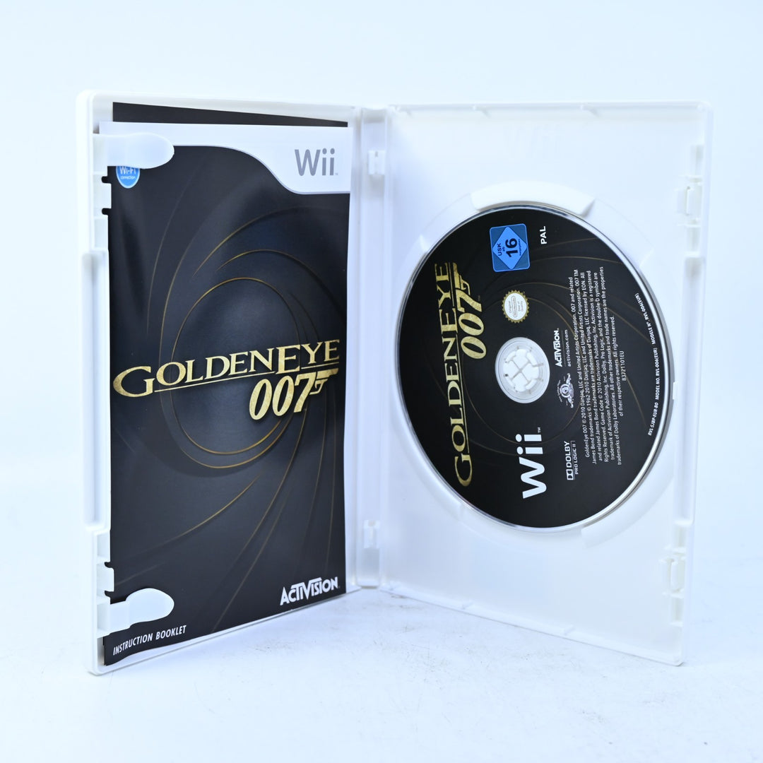 GoldenEye 007 - Nintendo Wii Game + Manual - PAL - MINT DISC!