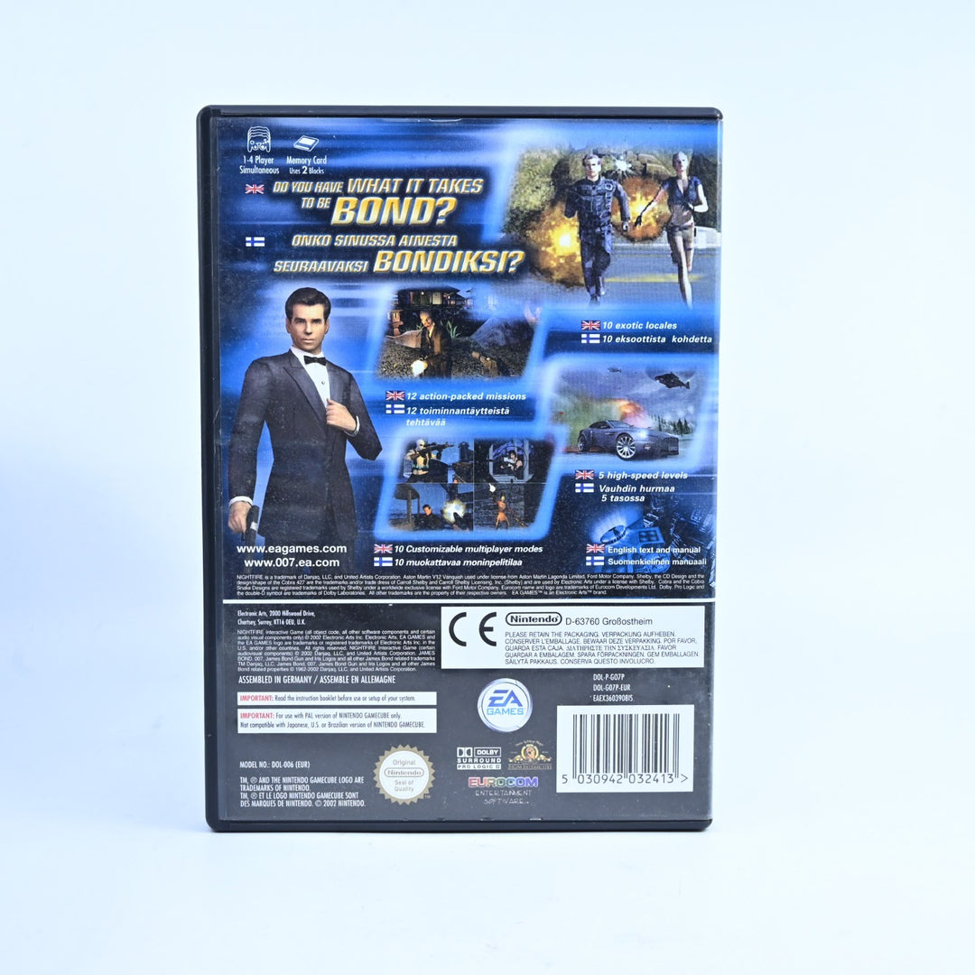 James Bond 007: Nightfire - Nintendo Gamecube Game + Manual - PAL - FREE POST!