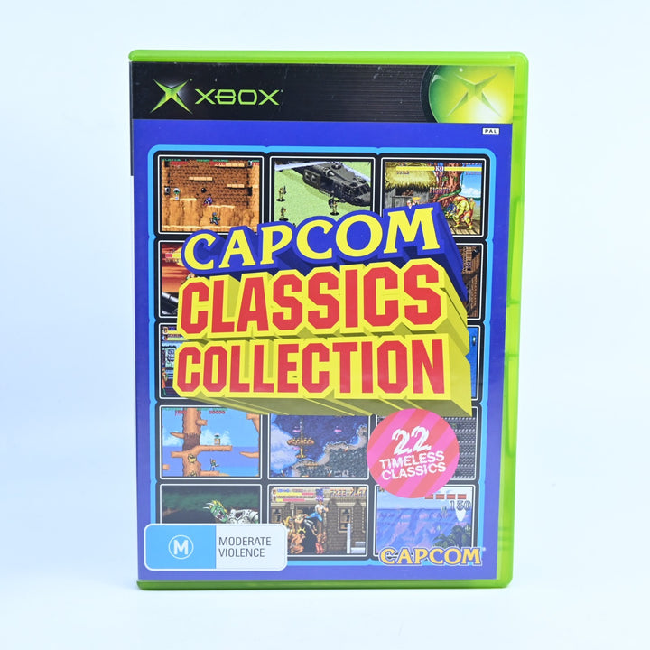 Capcom Classics Collection Vol.1 - Original Xbox Game + Manual - PAL MINT DISC!
