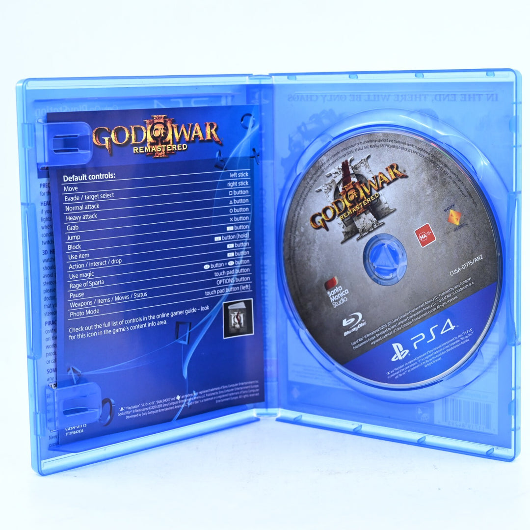 God of War III 3: Remastered - Sony Playstation 4 / PS4 Game - FREE POST!