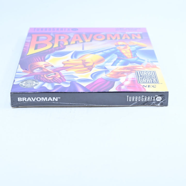 Bravoman - SEALED! - TurboGrafx-16 / PC Engine Boxed Game - NTSC-U/C