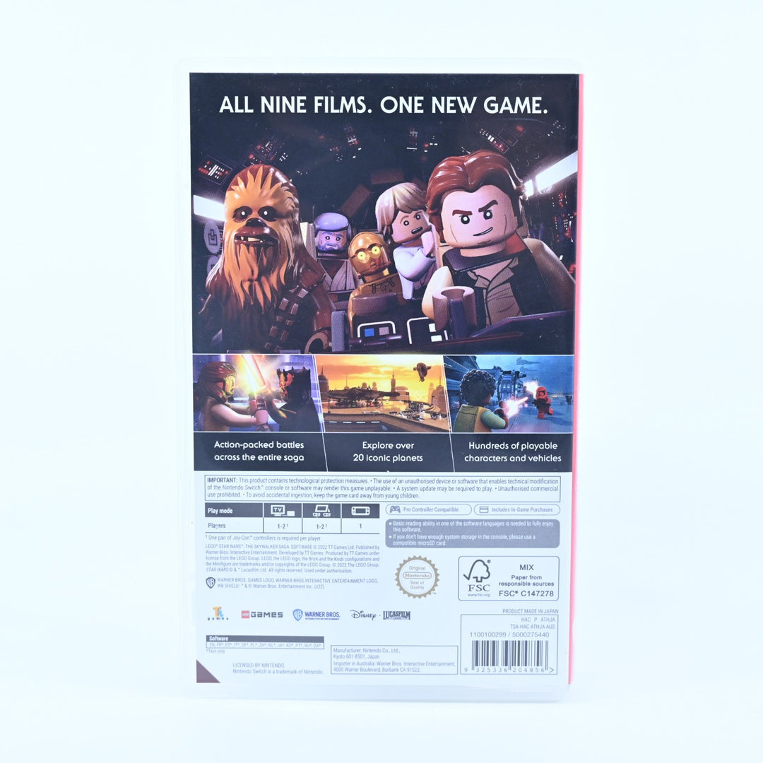 LEGO Star Wars: The Skywalker Saga - Nintendo Switch Game - FREE POST!