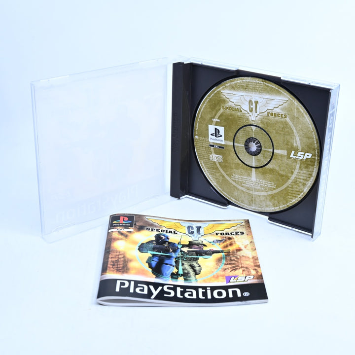 CT Special Forces - Sony Playstation 1 / PS1 Game + Manual - PAL - MINT DISC!