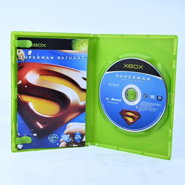 Superman Returns - Original Xbox Game + Manual - PAL - MINT DISC!