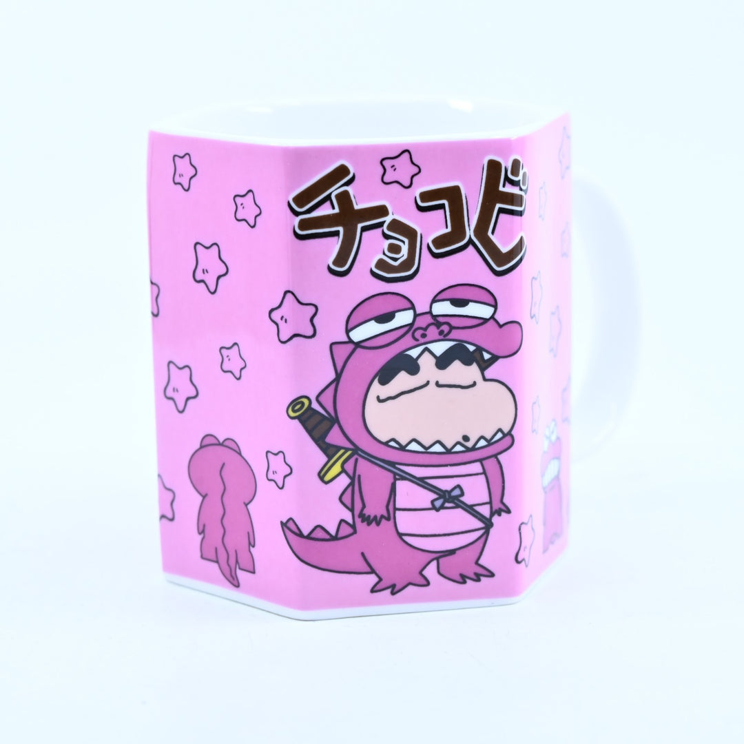 Crayon Shin-Chan Chokobimagu Pink - Mug - T's Factory - Anime Merchandise